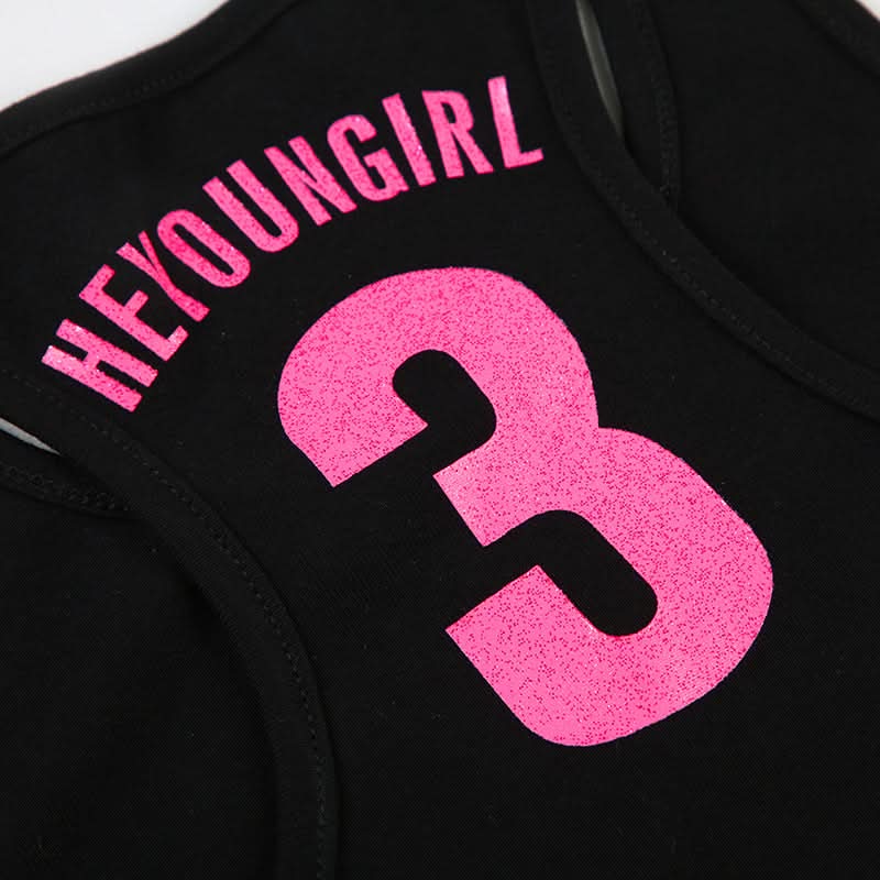 Sassy 'HEYOUNGIRL 3' Racerback Tank Top for Women - Your Bold Fall Athleisure & Layering Essential