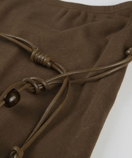 Autumn Pixie Dust Asymmetrical Ruffle Mini Skirt - Boho Chic & Fairycore Fall Fashion