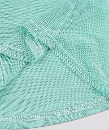 Coquette Dream: Floral Embroidered Mesh Corset Top with Lace Trim - Y2K Mint Green Camisole