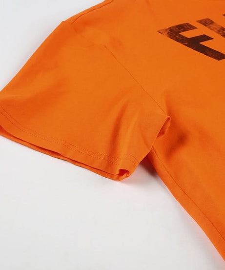 FUN OFF Rockmore Oversized Off-Shoulder Graphic Tee for Women | Edgy Fall Streetwear Top | Halloween Vibe