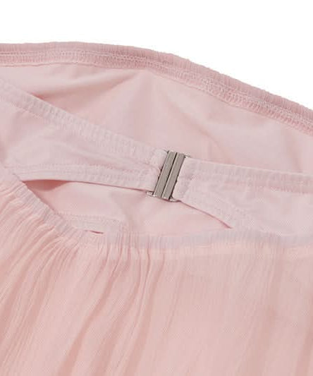 Blush Pink Backless Ruched Mini Dress - Strapless Holiday Party & Night Out Glam