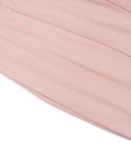 Blush Pink Backless Ruched Mini Dress - Strapless Holiday Party & Night Out Glam