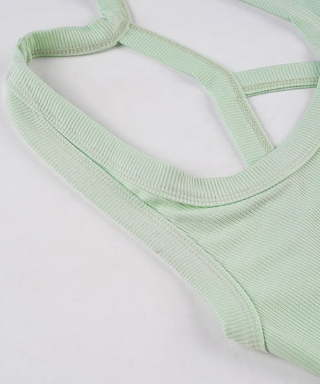 Elevated Everyday: Women's Black Ribbed Racerback Tank Top – Your Fall Layering Essential