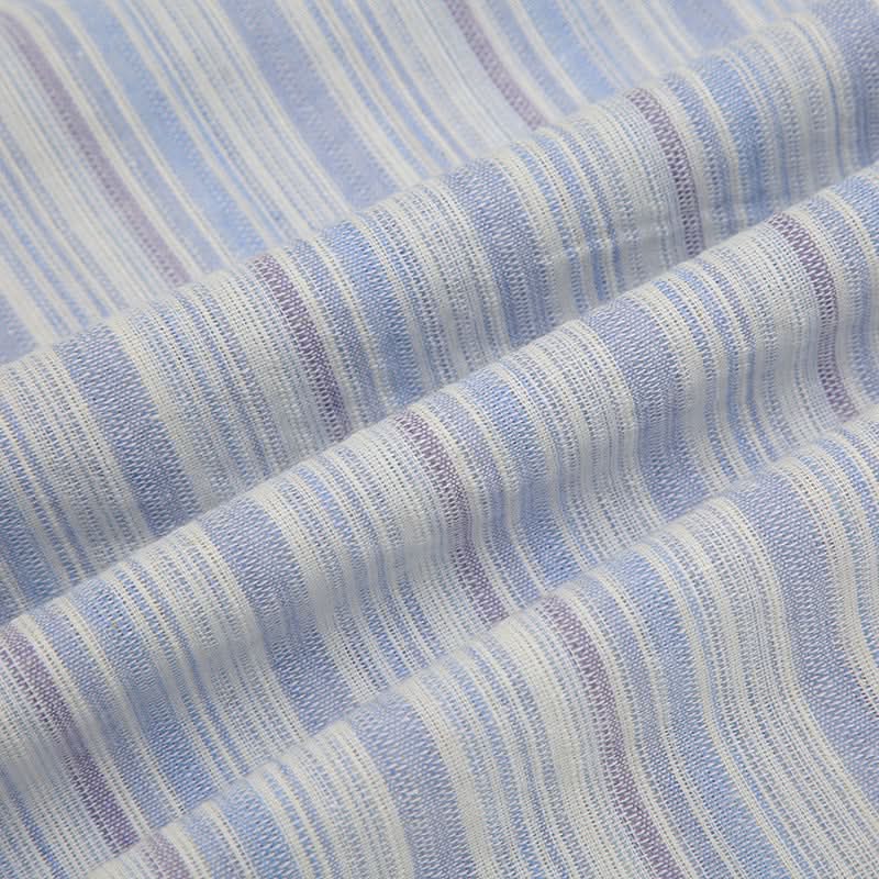 Effortless Striped Ruffle Drawstring Wide Leg Pants | Autumn Comfort & Chic Style