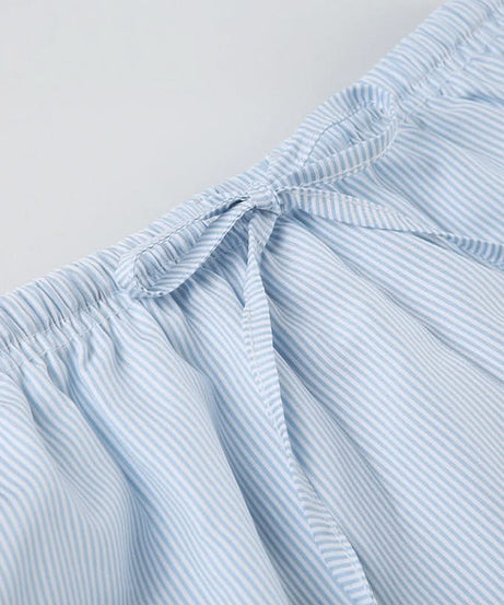 Cozy Striped Drawstring Lounge Shorts for Women | Your Go-To for Fall Comfort