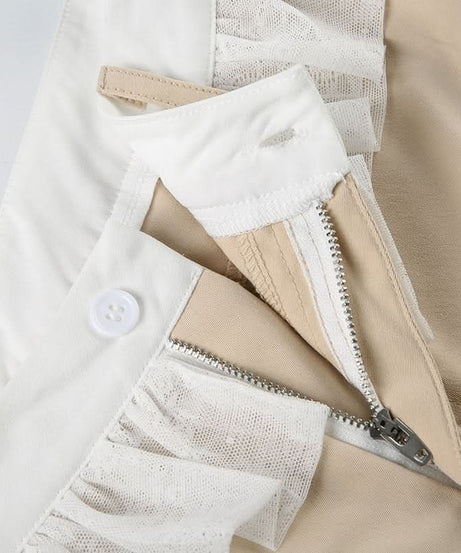 Chic Ruched Waist Wide Leg Pants - Effortless Fall Style for Women