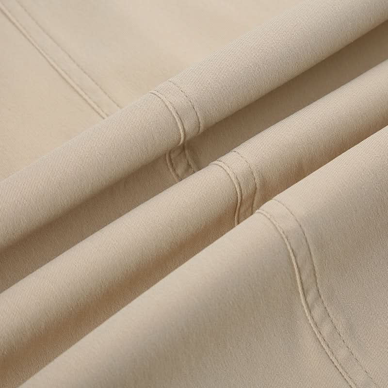 Chic Ruched Waist Wide Leg Pants - Effortless Fall Style for Women