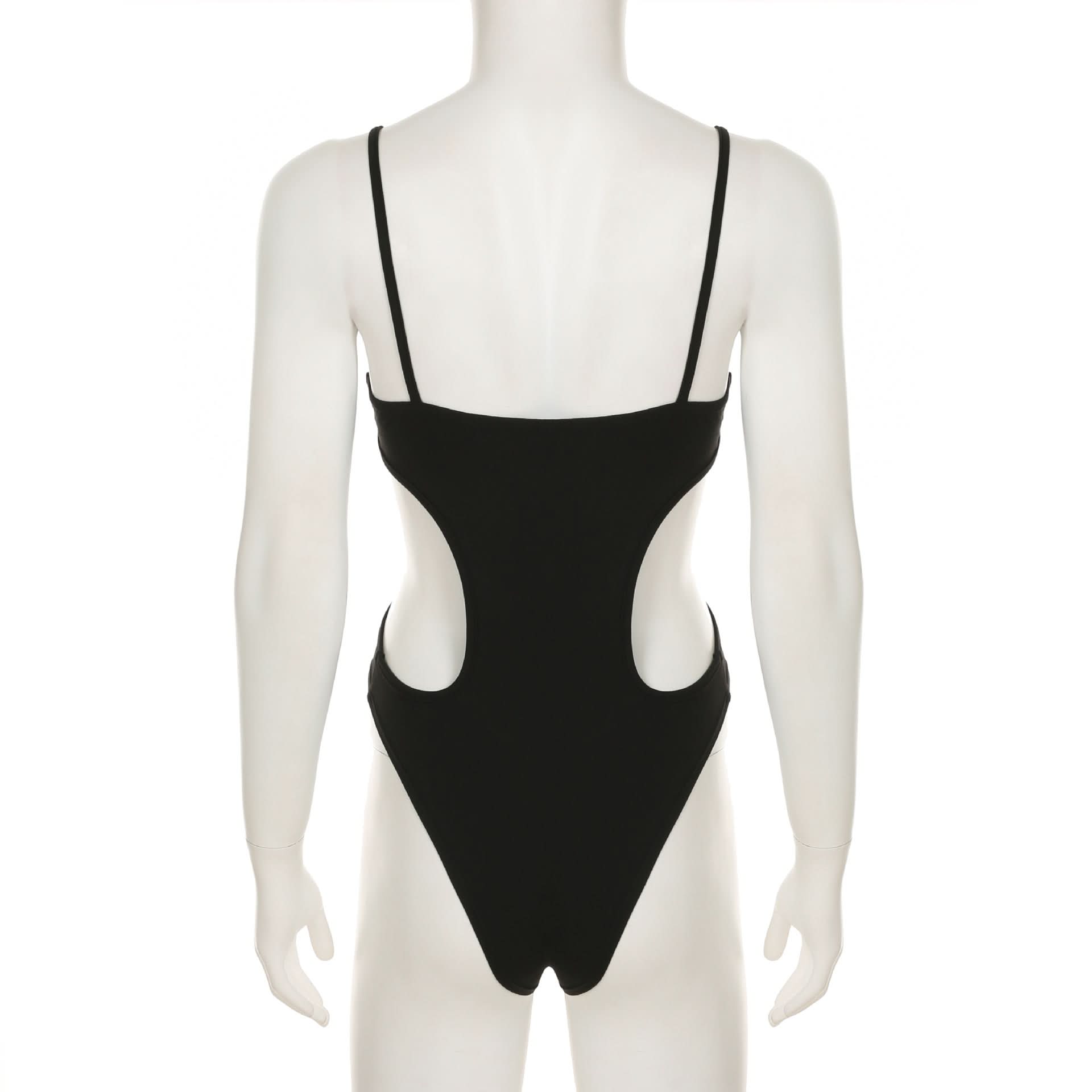 Coquette Chic: Black Bow-Detail Cutout Bodysuit - Fall's Must-Have Statement Piece