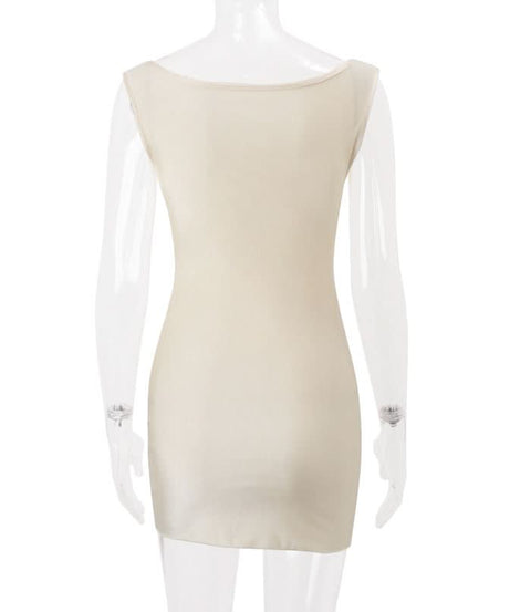 Sophisticated Cowl Neck Ruched Mini Dress - Your Chic Fall & Holiday Essential