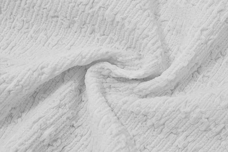 Effortless White Textured Halter Neck Tie-Hem Top - Your Chic Resort & Fall Getaway Essential