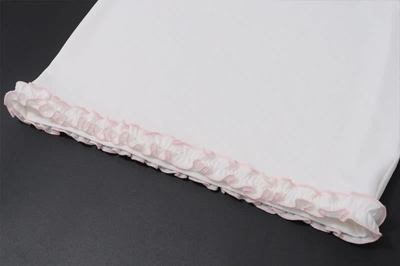 Whimsical Bunny Ruffle Mini Dress — Your Coziest Fall Style Essential