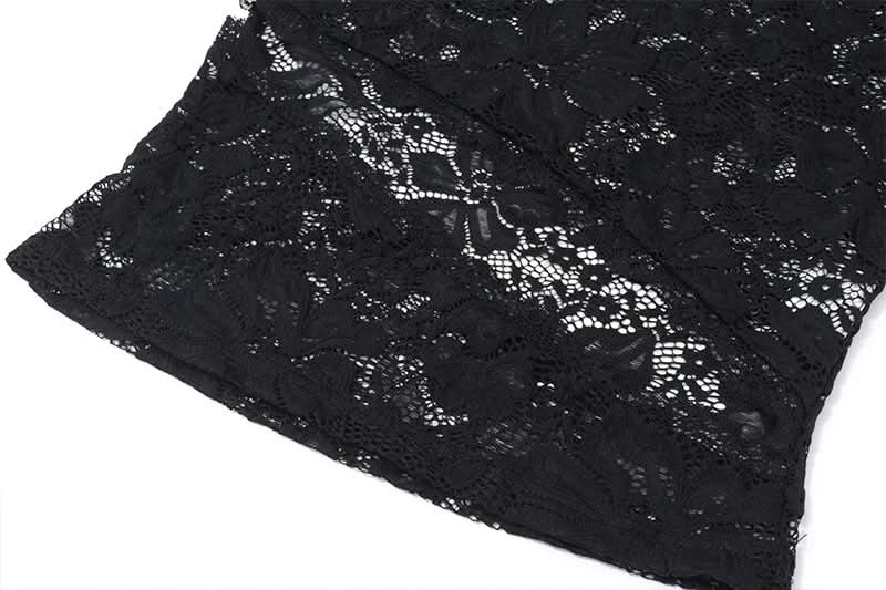 Sultry Black Lace Cutout Maxi Dress Set | Fall & Holiday Party Ready