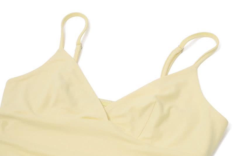 Women's Effortless Chic V-Neck Backless Cami Mini Dress - Soft, Versatile & Fall-Ready