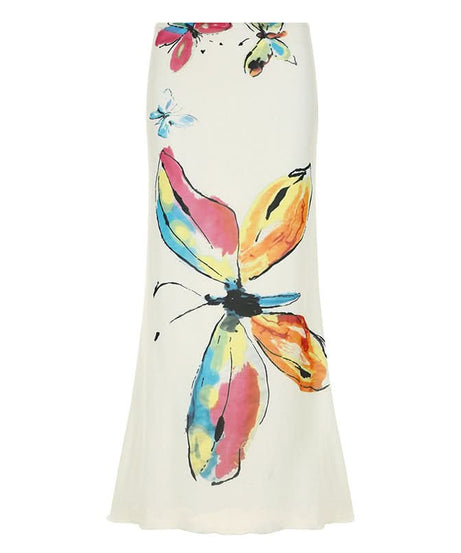 The Enchanting Butterfly Maxi Skirt - Effortless Chic for Fall Getaways & Beyond