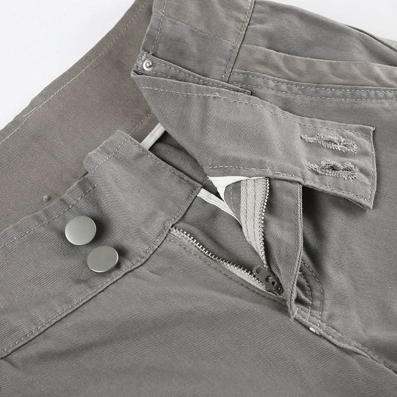 Women's High-Rise Wide-Leg Cargo Pants - Chic Fall Style & Comfort