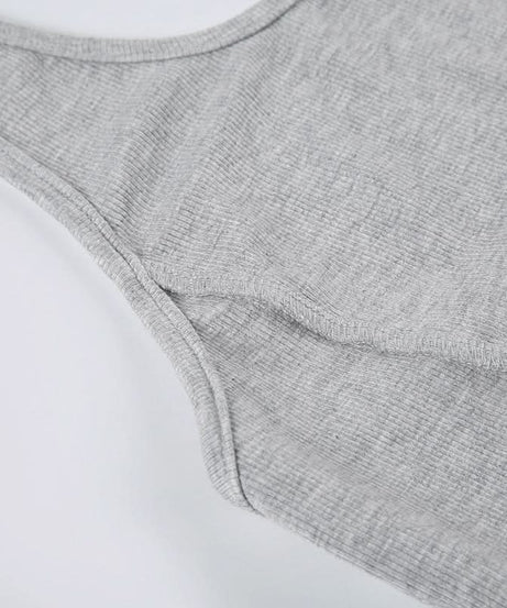 Effortless Chic: Women's Ribbed Halter Drawstring Cami – Your Fall Layering Essential