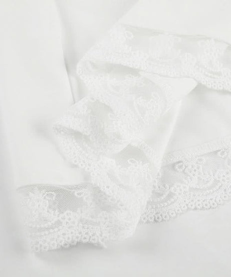 Effortlessly Chic White Lace Mini Dress with Tie Straps - Your Romantic Fall Getaway & Date Night Essential