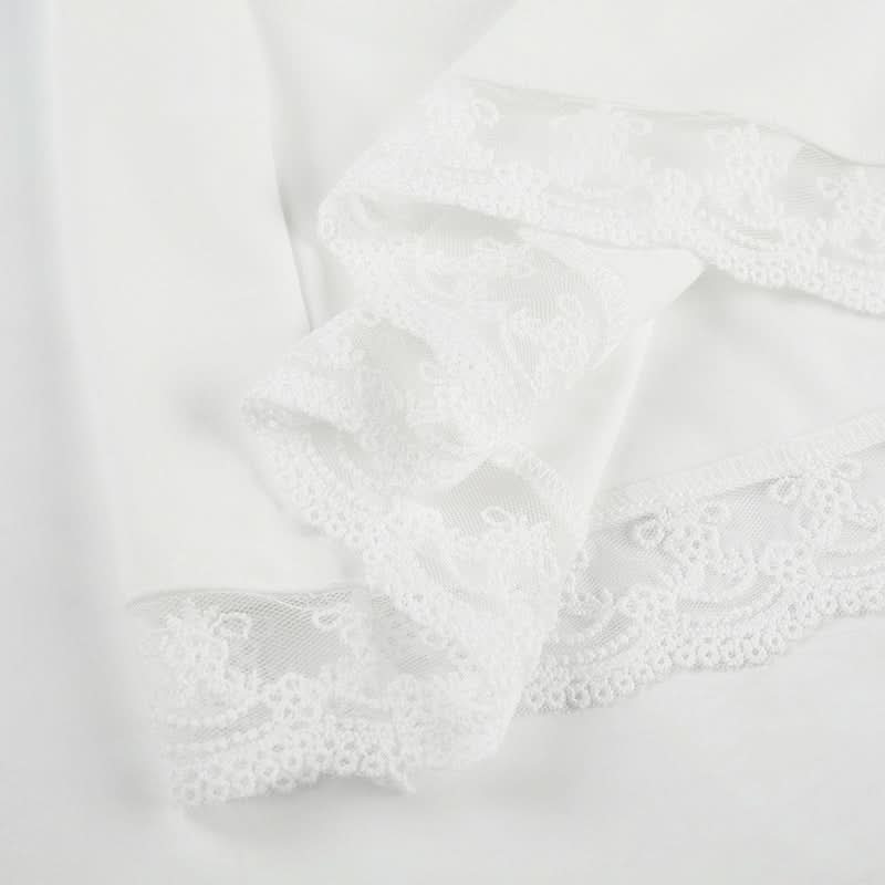 Effortlessly Chic White Lace Mini Dress with Tie Straps - Your Romantic Fall Getaway & Date Night Essential