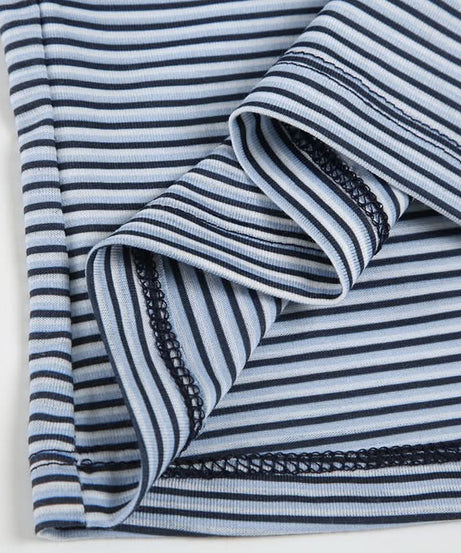 Chic Striped V-Neck Cami Top - Essential Fall Layering with Stylish Back Detail