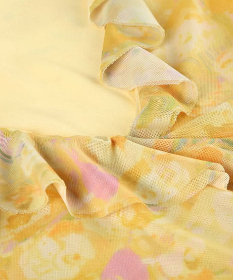 Golden Hour Bloom Ruffle Mini Dress - Effortless Chic for Fall Getaways