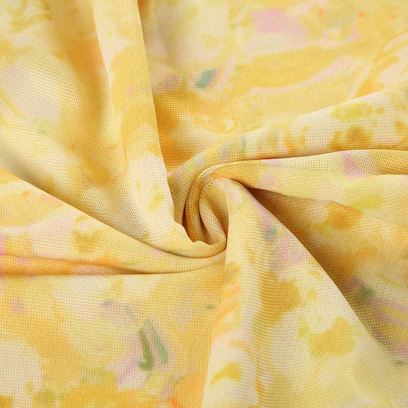 Golden Hour Bloom Ruffle Mini Dress - Effortless Chic for Fall Getaways