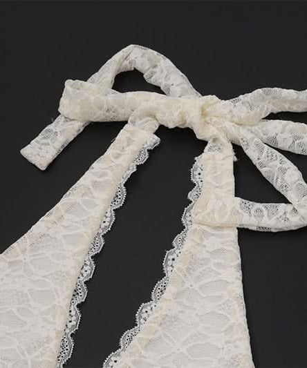 Ivory Lace Halter Mermaid Maxi Dress - Elegant Bridal & Resort Wear for Fall & Winter