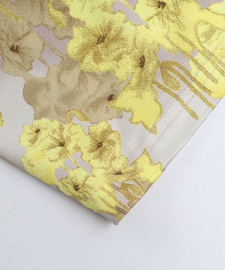 Sun-Kissed Yellow Floral Ruffle Maxi Dress | Resort & Holiday Getaway Chic