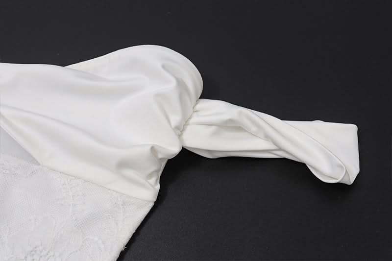 White Off-Shoulder Sweetheart Cut-Out Maxi Dress - Your Fall/Winter Vacation Essential