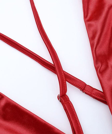 Show-Stopping Red Satin V-Neck Maxi Dress - Elegant Ruched Backless Gown for Holiday Parties & New Year's Eve