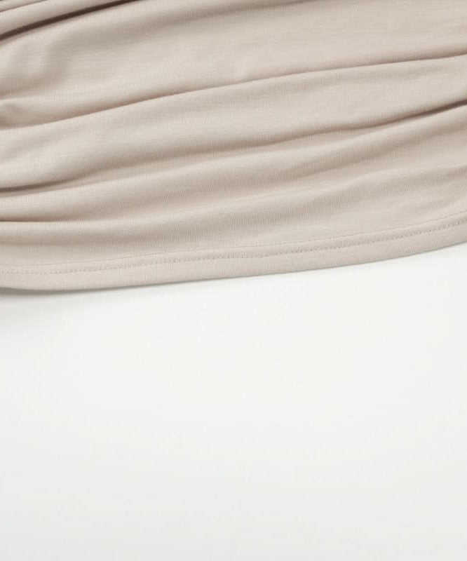 Effortless Chic: Off-Shoulder Dolman Sleeve Ruched Mini Dress – Perfect for Fall & Holiday Styling