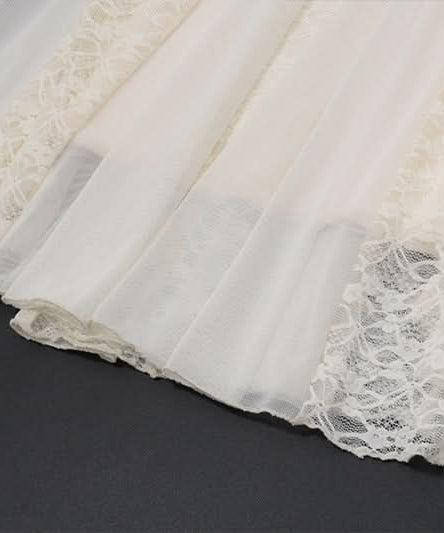 Ivory Lace Halter Mermaid Maxi Dress - Elegant Bridal & Resort Wear for Fall & Winter