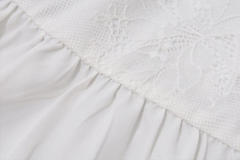 White Off-Shoulder Sweetheart Cut-Out Maxi Dress - Your Fall/Winter Vacation Essential