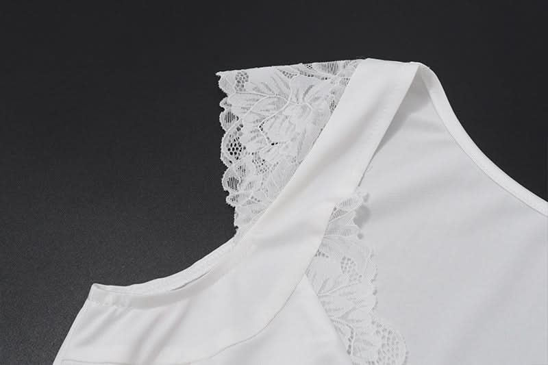 Romantic Lace Bustier Cap Sleeve Top - Chic Fall Layering Essential