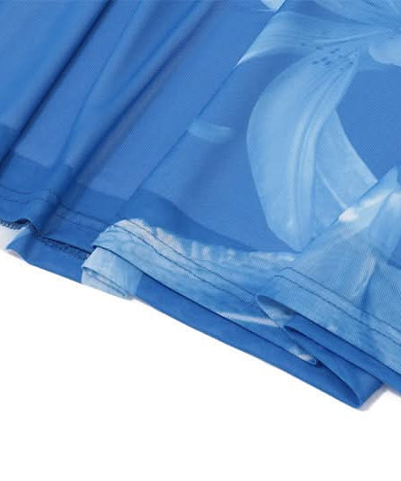 Tropical Bloom Blue Floral Cami Maxi Dress - Your Chic Winter Getaway Essential