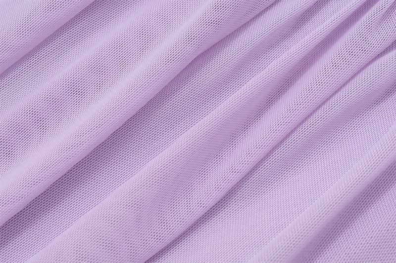 Lavender Haze Sweetheart Halter Mini Dress - Chic Sheer Panel & Backless Glam for Fall Parties