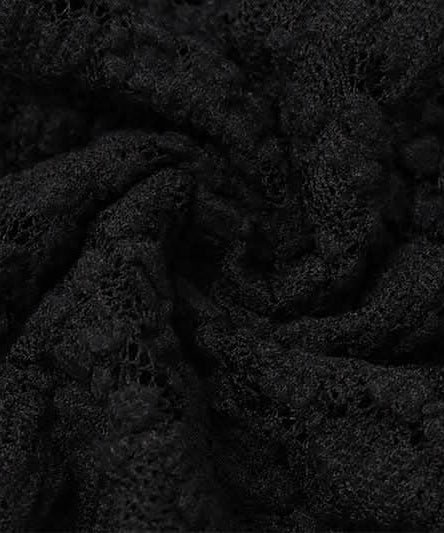 Effortless Black Lace Square Neck Cami Top - Fall Layering & Festive Ready