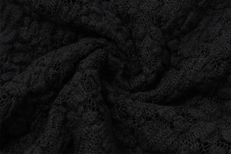 Effortless Black Lace Square Neck Cami Top - Fall Layering & Festive Ready