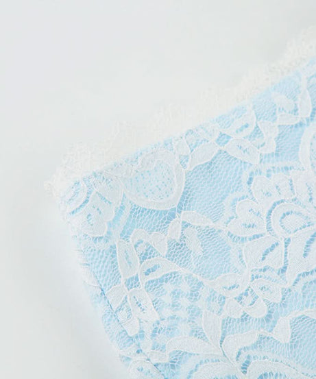 Cozy Chic: Delicate Lace Halter Bralette & Boy Shorts Set for Fall Nights In