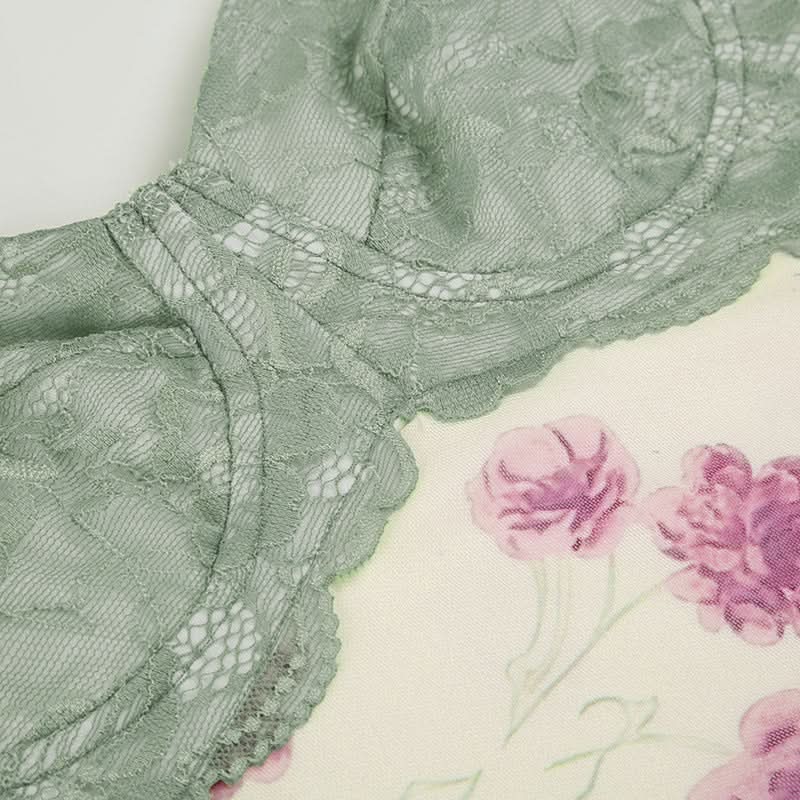 Romantic Floral Lace Maxi Slip Dress - Autumn Bloom & Versatile Chic