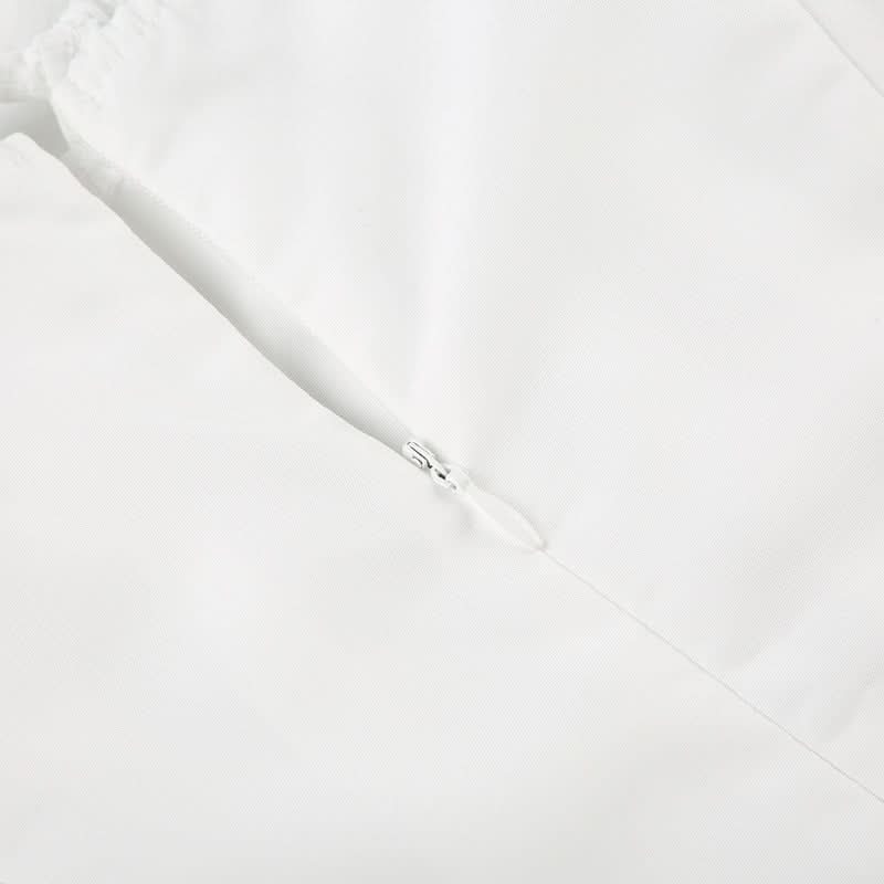 Autumn Bloom Sweetheart Peplum Blouse | Chic Puff Sleeve Tie-Front Top for Fall & Holidays