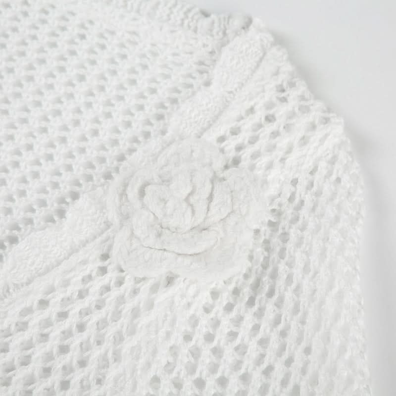 Y2K Chic Mesh Tie-Front Long Sleeve Top - Effortless Fall Layering & Festival Style