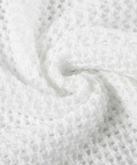 Y2K Chic Mesh Tie-Front Long Sleeve Top - Effortless Fall Layering & Festival Style