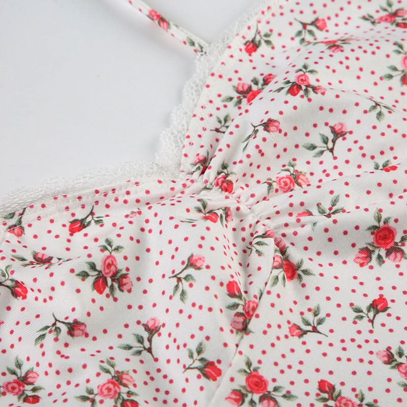 Blush Blooms Cami & Shorts Lounge Set - Sweet & Cozy Fall Comfort