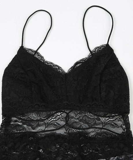 Effortless Fall Style: Black Lace V-Neck Cami Top | Perfect for Layering & Date Nights