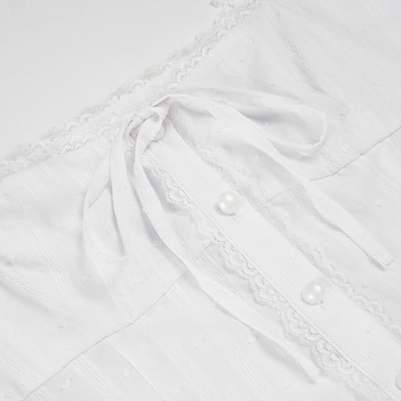 Romantic Lace Tie-Front Square Neck Cami | Effortless Fall Layering & Chic Style