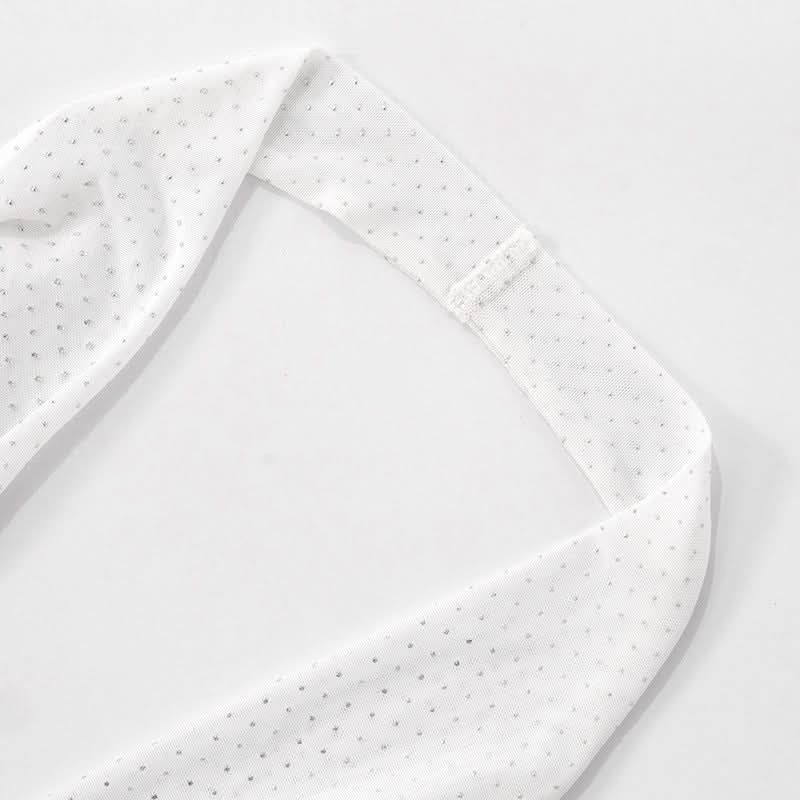 Dazzling Deep Red Cowl Neck Halter Top | Holiday & Party Glam for American Women