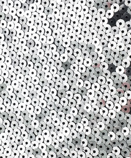 Sparkling Silver Sequin Cowl Neck Cami - Chic Cross-Back Straps for Holiday Parties & NYE