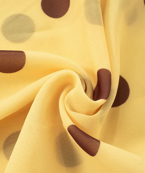 Polka Dot Chic: Ruched Tube Top & Sheer Cut-Out Maxi Dress for Your Fall Getaway