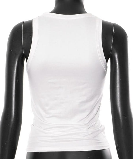 Sassy Burger Babe Tank Top - White Graphic for Fun Fall Fashion