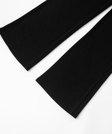 Chic Black Embroidered Wide-Leg Jumpsuit for Women - Elegant Fall & Holiday Style